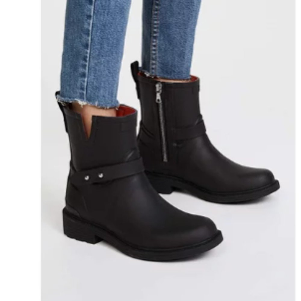 Rag & Bone Moto Rain Boots